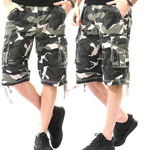 กางเกงขาสั้นคาร์โก้กางเกงขาสั้นคาร์โก้สำหรับผู้ชายผ้าระบายอากาศกลางแจ้งแบบหลายกระเป๋าใส่สบายโลโก้ออกแบบได้ตามที่ต้องการ - Product Image 5