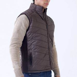 Gilet matelassé décontracté pour homme 2025 – Veste chauffante en toile à col montant, imperméable et réversible – Haute qualité - Product Image 4