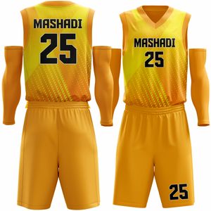 Ensembles d'uniformes de basket-ball sur mesure, respirants, grandes tailles, vente en gros, impression par transfert thermique, designs personnalisés, séchage rapide - Product Image 4