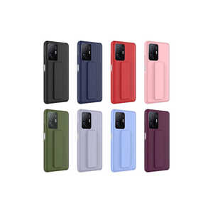เสี่ยวมี่ มิ 11T 5G เคสซิลิโคนกันกระแทก Qstand-สีเทา-บรรจุภัณฑ์ขายปลีก - Product Image 4