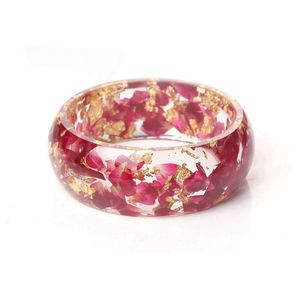 Bijoux DÉCORATIFS Résine Acrylique Bracelet Bracelet Exagéré Éblouissant Multicolore Large Irrégulier Carré Acrylique Bracelets - Product Image 2