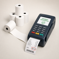 Rouleaux de papier thermique pour caisse enregistreuse 80x80mm simple couche pour reçus de caisse TPV, vente en gros, export direct