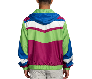 Chaqueta Cortavientos Transpirable Personalizable al por Mayor para Verano, Diseño Informal con Capucha para Correr al Aire Libre, Talla Grande, Impermeable - Product Image 2