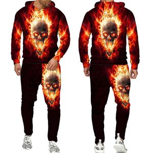 Top tendance personnalisé imprimé vêtements de sport pour hommes polyester graphique sweats hiver chemise de sport en gros automne vêtements - Product Image 2