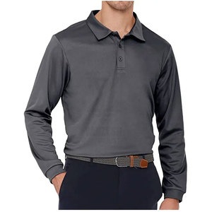 2023 Men's Custom <b>Logo</b> Blank Design for Shirts Casual Short Sleeve Golf T-Shirts Solid Cotton/Bamboo Knitted Fabric OEM Service - Product Image 2