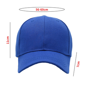 OEM Wholesale Customized 6 Panel <b>Plain</b> Sports <b>Cap</b> Adjustable Cotton Ball Hat Print Embroidery Logo Blank Baseball <b>Cap</b> - Product Image 2