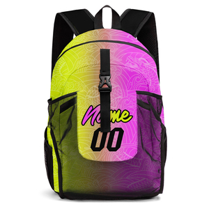 กระเป๋าเป้บาสเก็ตบอลแบบยูนิเซ็กซ์ ทันสมัย น้ำหนักเบา เป็นมิตรกับสิ่งแวดล้อม ขนาด 30-40 ลิตร ทนทาน ผลิตจากไนลอนเนื้อนุ่ม พกพาสะดวก มีช่องใส่ขวดน้ำด้านข้าง - Product Image 5