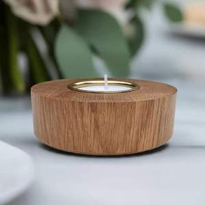 Porte-bougie votif en bois de luxe pour la décoration de Pâques, centre de table de banquet, style ferme grandiose, idée cadeau artisanal - Product Image 6