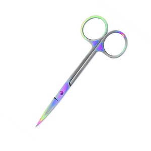 Outils de beauté de haute qualité à prix abordable, ciseaux micro-affûtés en acier inoxydable pour la coupe des sourcils, très vendus - Product Image 3