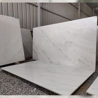 Marbre blanc naturel indien poli, imperméable, écologique, moderne, pour sols intérieurs, appartements, salles de bain, cuisines, hôtels