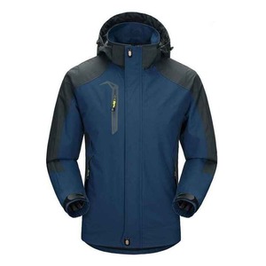 Veste universitaire faite en usine sur mesure de haute qualité pour hommes Version manches de saison d'hiver disponible en cuir coton polaire - Product Image 5
