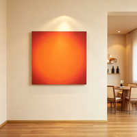 Prix de gros : Tableau lumineux LED Coucher et Levant du Soleil pour hall d'hôtel de luxe, Art mural commercial pour hôtels