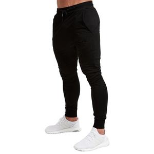 Pantalon de survêtement pour homme, couleur unie, avec cordon de serrage, vêtements de fitness, pantalon de course avec poches latérales, joggers personnalisés, pantalon de survêtement pour homme - Product Image 2