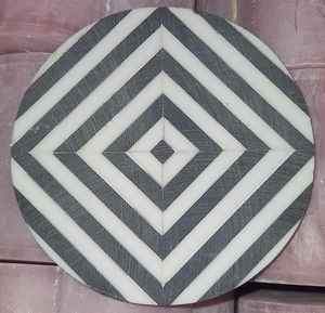 Paire de dessous de verre en bois classique moderne de forme carrée pour la cuisine à la maison dessus de table en bois naturel décoratif Design simple - Product Image 5