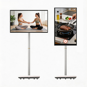 Téléviseur intelligent portable LED tactile flexible blanc 27" 32" avec écran LCD tactile 10 points Full HD rotatif Android - Product Image 1