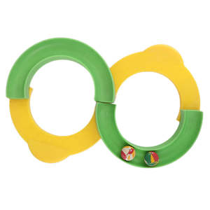 Jouet boule à anneaux - Jaune - Vert - Product Image 2