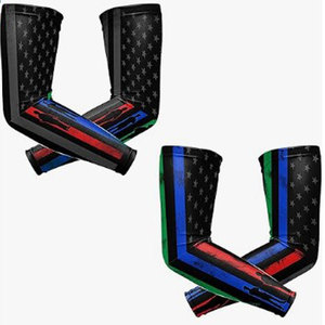 Manchons de compression personnalisés avec logo pour le sport, protection solaire, séchage rapide, respirants, unisexes, pour cyclisme, baseball, basketball, protection UV - Product Image 3
