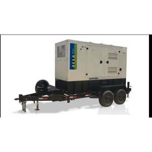 Groupe électrogène remorquable AKSA 65 kW 2025 pour alimentation électrique d'urgence temporaire sur chantier et événements - Product Image 1