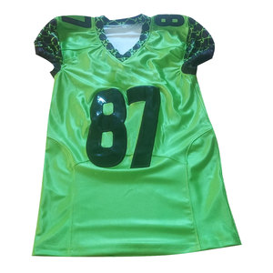Nueva Llegada: Camisetas y Tops de Fútbol Americano Sublimados, Spandex/Poliéster, Transpirables, Antibacterianos, Unisex - Product Image 1