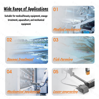 Pompe à air haute puissance silencieuse pour aquarium, mini-aérateur pour aquarium, machine de gravure laser, moteur en cuivre pur, faible bruit