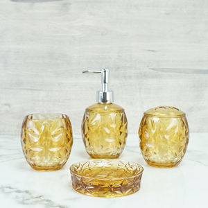 [Holar] Taiwan Made Durable Rond Transparent 4 Fentes Porte-Brosse à Dents en Plastique pour Salle de Bains et Hôtel - Product Image 6