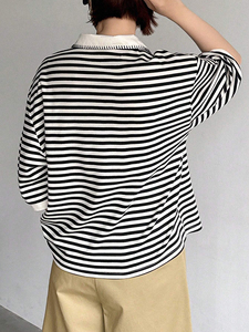 Camiseta Polo de Algodón Transpirable para Mujer, con Logotipo Personalizado, Estampado, Manga Corta y Cuello de Punto para Verano - Product Image 6