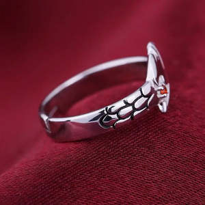 Anime Fairy Tail Fashionable Gold Plated Cluster <b>Ring</b> 18K Inlay with Number Shape Trendy Etherious Jewelry for Gift - Product Image 6
