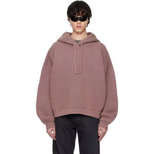 Fabricants de sweats à capuche personnalisés Sweat à capuche uni vierge OEM ODM épais poids lourd 500 GSM Drop Shoulder Sweats à capuche surdimensionnés - Product Image 4