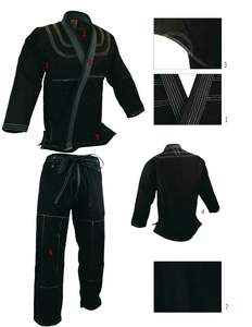 Alta calidad 100% algodón Jiu Jitsu brasileño Gi personalizable Unisex entrenamiento deportivo para adultos MMA ropa de artes marciales mixtas - Product Image 3