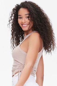 AmeSin Skin Soft Sexy Push up Débardeur pour Femmes Fitness Top Avec Soutien-Gorge Intégré Gym Wear Sportswear Avec Bonnet - Product Image 2