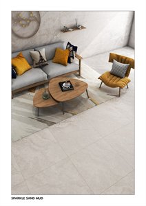 Carreau de porcelaine léger fini mat 600x600mm utilisé dans les cuisines salons chambres décoration - Product Image 2