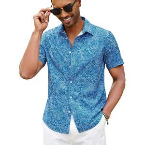 Chemises pour hommes, chemise en coton doux décontractée avec une coupe confortable pour le bureau, usage quotidien, style moderne et apparence élégante - Product Image 2