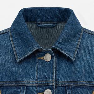 Veste en jean pour femmes tendance pour l'hiver, vente en gros, design personnalisé, veste en jean pour femmes, MOQ faible, élégante, respirante, vêtement d'extérieur - Product Image 4