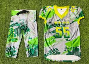 Meilleures ventes Produit phare Maillot de football américain pour jeunes Uniformes de football américain personnalisés - Product Image 4