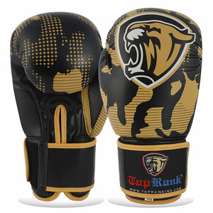 Gants de boxe Karaté Nouveau Design Gants de boxe spéciaux pour l'entraînement Thai Free Fighting Gants de boxe durables - Product Image 1