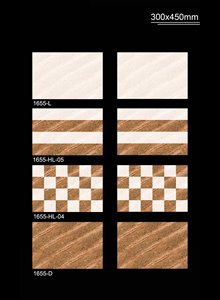 Chất lượng tốt nhất <span class=keywords><strong>2025</strong></span> Bộ sưu tập mới bán chạy nhất chống trượt gạch 9 mm Độ dày 300x450mm đậu xe gạch lát sàn gốm cho đại lý - Product Image 2