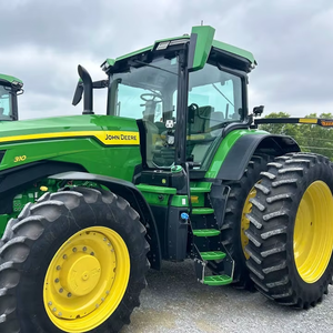 Tractor Johnn Deeree con motor 90HP 4WD Tractor de rueda agrícola con componentes centrales Motor bomba caja de cambios rueda dentada - Product Image 4