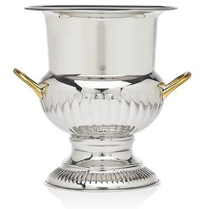 Handmade Stainless Steel Modern Luxury Beverage Bucket for <b>Wine</b> Fridge Parties Weddings-Ice Bucket Beverage Cooler - Product Image 3