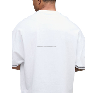 T-shirt pour homme sur mesure, 100% coton, respirant, vêtements décontractés, impression numérique, logo OEM, vente en gros d'usine - Product Image 4