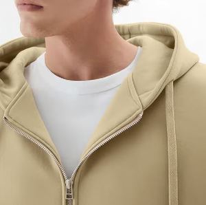 Sweat-shirt pour homme de qualité supérieure, en coton mélangé, logo personnalisé, vêtements décontractés, sweat-shirt pour homme, service OEM, sweat-shirt pour homme personnalisé - Product Image 3