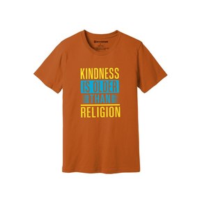 T-shirt 100% coton avec des thèmes de gentillesse Imprimer Style décontracté 12 Options de couleur 160-180 Placement de conception personnalisable GSM lourd - Product Image 4