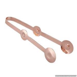 Pinzas de Metal Color blanco claro Barware Accesorios para servir Tong Nuevo diseño Elegante Venta al por mayor Mejor calidad superior Ensalada Tong Bar Herramientas - Product Image 6