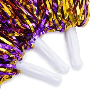 Pompons Métalliques Personnalisés <span class=keywords><strong>pour</strong></span> l'Esprit d'Équipe, Agitateurs d'Esprit d'Équipe <span class=keywords><strong>pour</strong></span> les Matchs <span class=keywords><strong>de</strong></span> Football et <span class=keywords><strong>de</strong></span> Basketball / Fournitures <span class=keywords><strong>pour</strong></span> les Équipes <span class=keywords><strong>de</strong></span> Cheerleading - Product Image 5