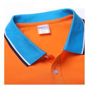 Custom Color Men's for Polo T-Shirt Plus Size Summer Wear made of Cotton/<b>Bamboo</b> <b>Fiber</b> for Adults with distressed embroidery logo - Product Image 5