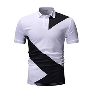Nueva llegada de los hombres para la camiseta del Polo de calidad superior de secado rápido transpirable tejido de punto Casual manga corta de talla grande diseño - Product Image 4