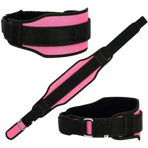 เข็มขัดยกน้ำหนักที่สามารถระบายอากาศได้ดีทำจากนีโอพรีนสำหรับยกน้ำหนักและออกกำลังกายปรับโลโก้ได้ (ใช้ได้ทั้งชายและหญิง) - Product Image 2