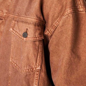 Dernière Tendance : Veste en Jean Formelle pour Homme Printemps, Style Urbain, Boutons Cachés, Personnalisable OEM, Excellent Prix de Gros - Product Image 6