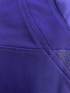 Camiseta Deportiva Personalizada de Fútbol Americano Color Morado con Cuello en V, Uniforme Deportivo para Equipo, con Nombre y Número Personalizados - Product Image 6