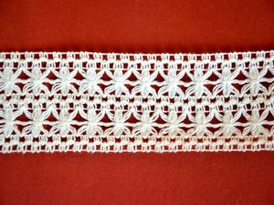 Venta directa de fábrica hermoso étnico multicolor bordado suizo T/c encaje ajuste algodón encaje para vestido/ropa - Product Image 4