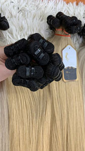 Extensiones de Cabello Ombre Rubio Vietnamita Premium, Suaves, Brillantes, Sin Enredos, de Aspecto Natural, Mejoran Tu Belleza - Product Image 2